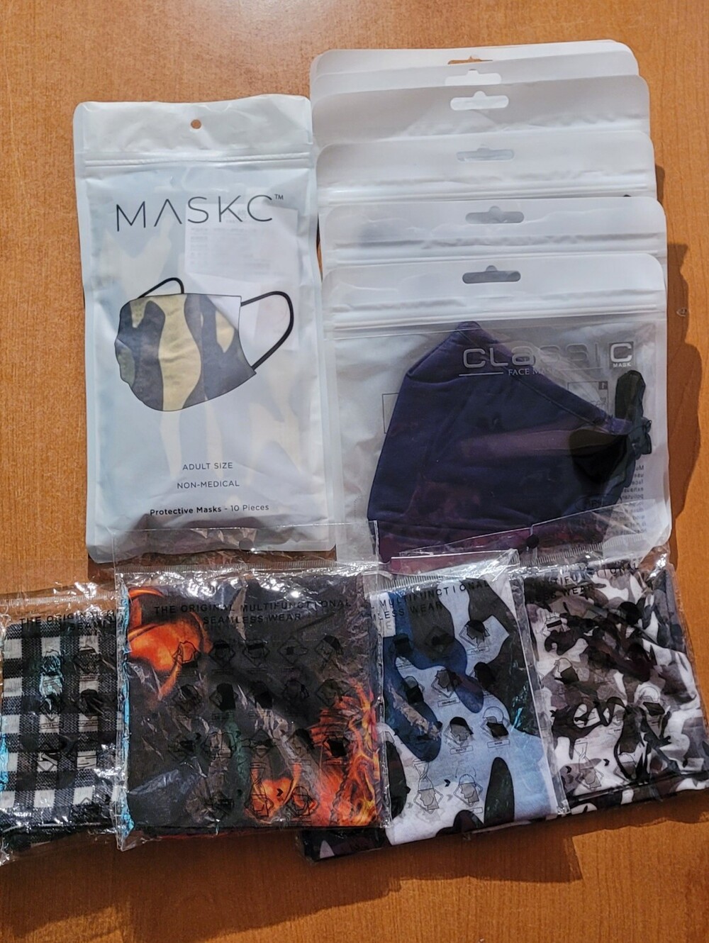 Lot Of 22 Face Masks New
